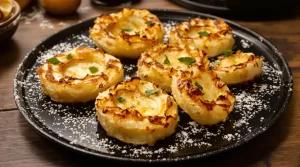 Croustillant doré et parfum d’enfance : ma recette express de galettes de pommes de terre au four sans une goutte d’huile